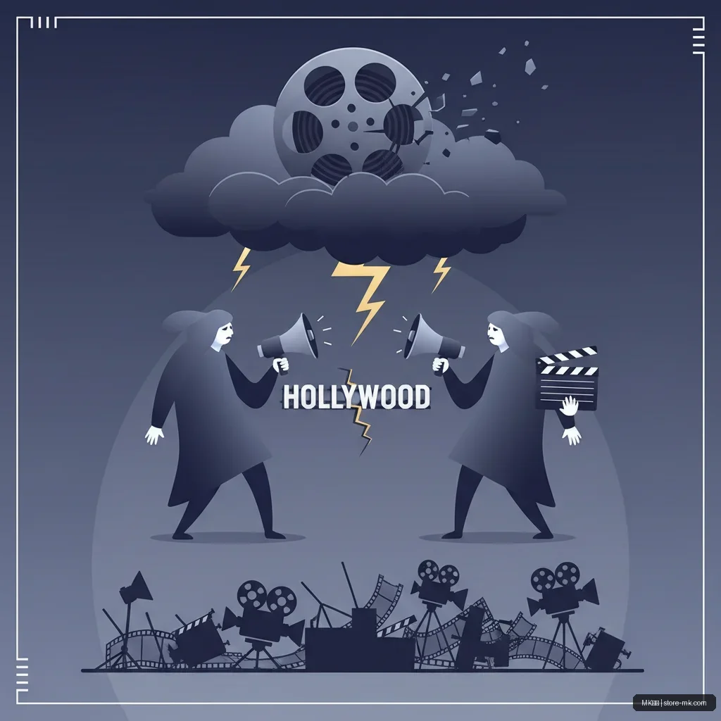 MK体育 - 好莱坞演员罢工谈判再度破裂，影视行业面临新一轮停滞 配图1