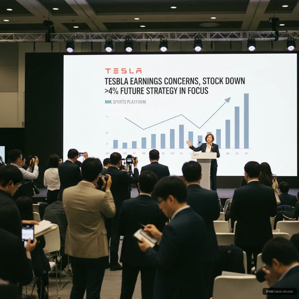 MK体育 - 特斯拉财报引担忧，股价下 MK体育平台 跌超4%，未来战略成 配图1
